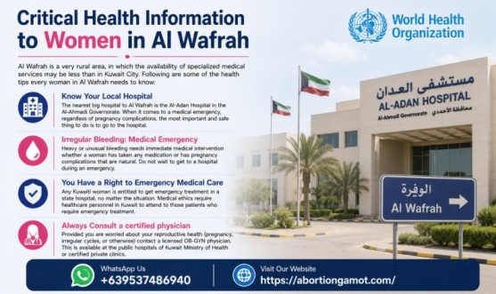 Critical Health Information to Women in Al Wafrah