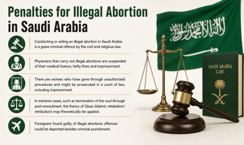 Penalties for illegal abortion in Saudi Arabia (1)
