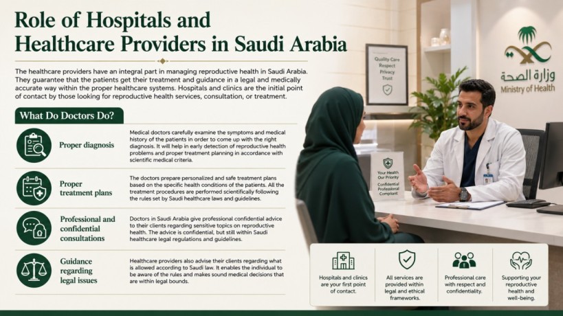 Role of Hospitals and Healthcare Providers in Saudi Arabia