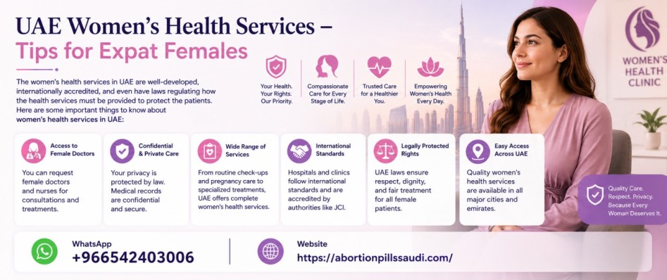UAE Women's Health Services – Tips for Expat Females